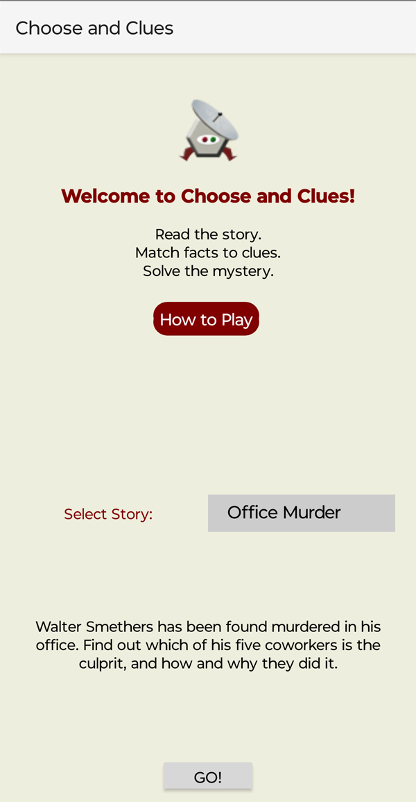 Choose and Clues