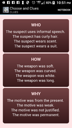 Clues